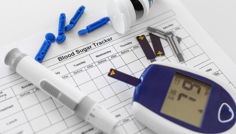 Diabetic test kit