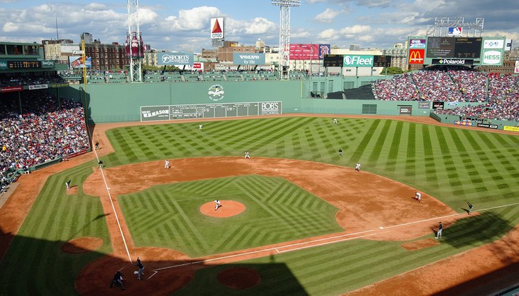 Vintage Aerial Fenway Park, Boston, MA Editorial Photo - Image of