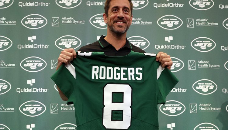 New York Jets Introduce Quarterback Aaron Rodgers
