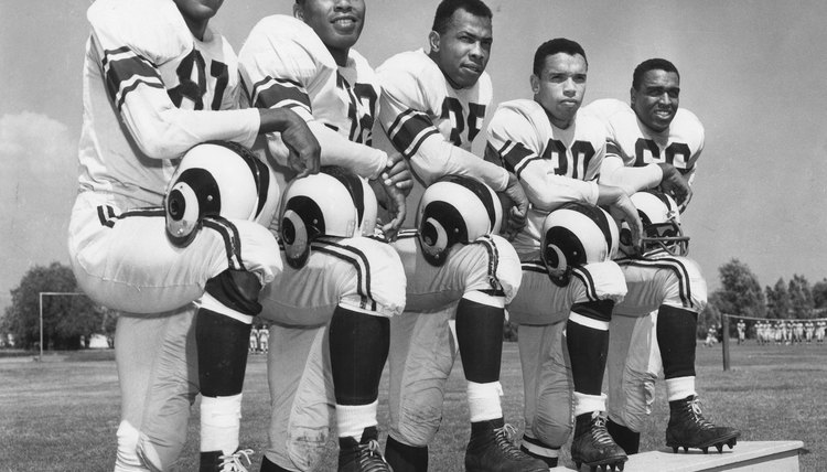 Los Angeles Rams - 1950's Team File Photos
