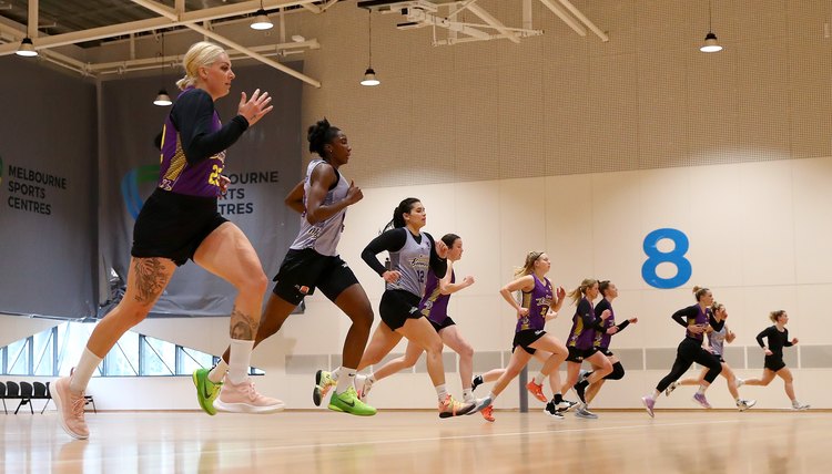 Melbourne Boomers Training Session