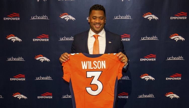 Denver Broncos Introduce Quarterback Russell Wilson