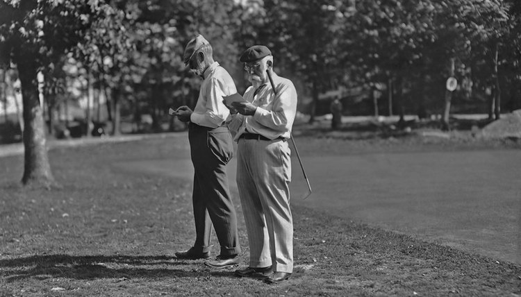 Elderly Golfers