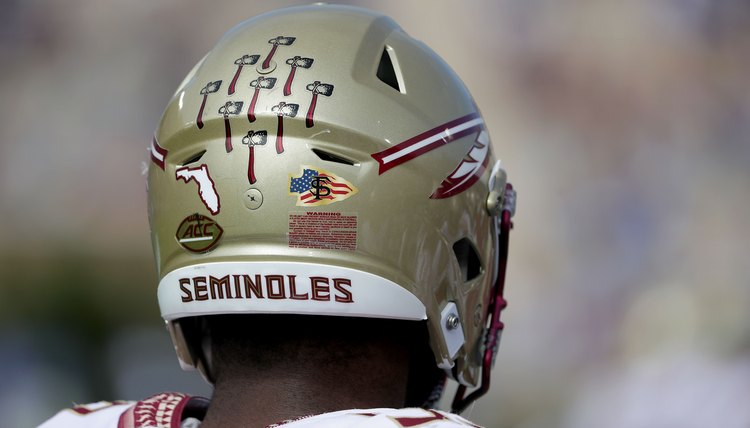 What Do the Stickers on Football Helmets Mean? - SportsRec