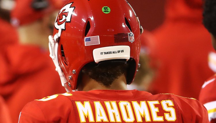 Why do NFL helmets have 'Choose Love' written on them?