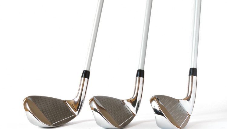 Pitching Wedge, 8 and 9 Iron Golf Clubs