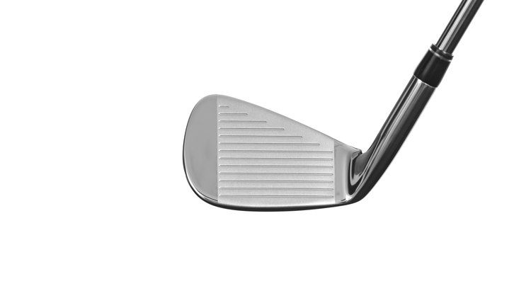 Golf Club Head - Side-on View showing the face