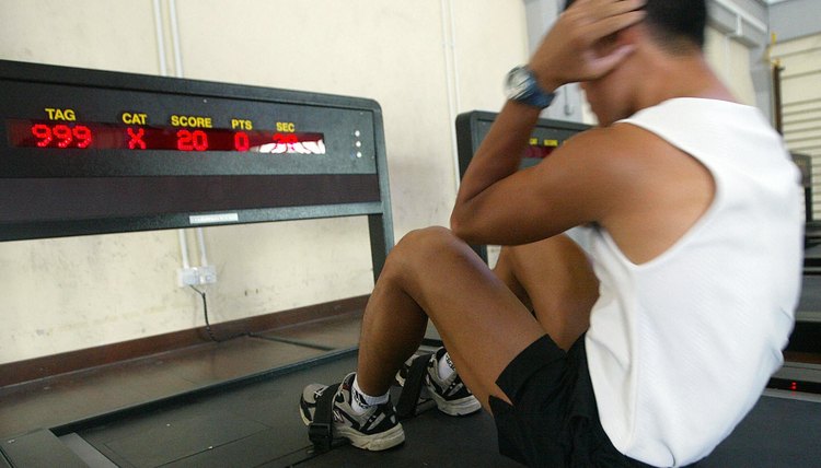 A physical trainer demonstrates how to u