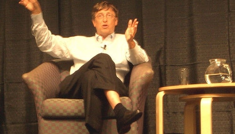 Bill Gates of the Bill & Melinda Gates Foundation, which is the one of the best-known foundations in the world.