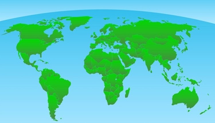 How to Make World Map CutOuts  Synonym