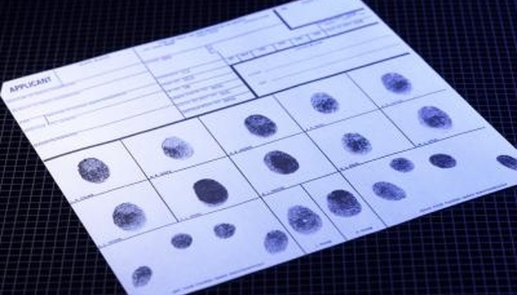 Your criminal history will show if you have ever been arrested by the police.