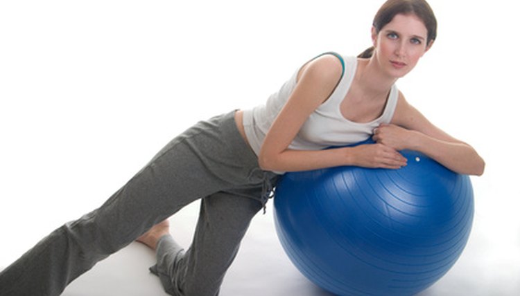 Ball Exercises for Love Handles