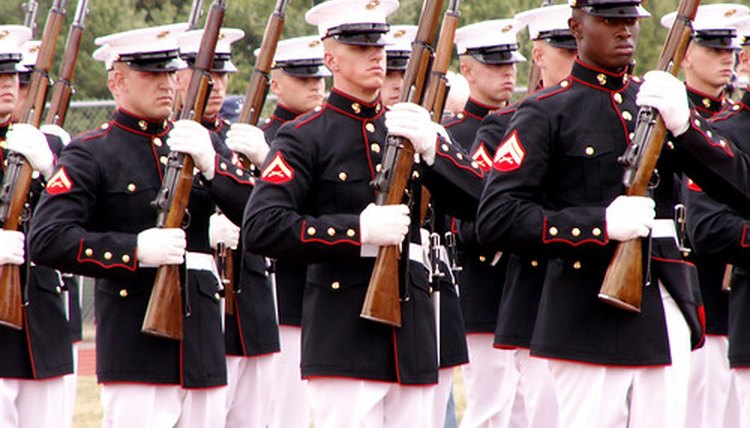 The U.S. Marines Corps are highly-trained soldiers.