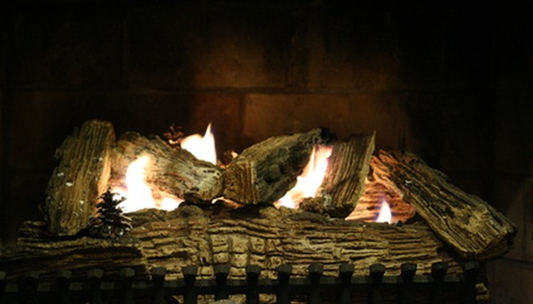 Gas burning fireplaces are more energy-efficient than wood-burning fireplaces.