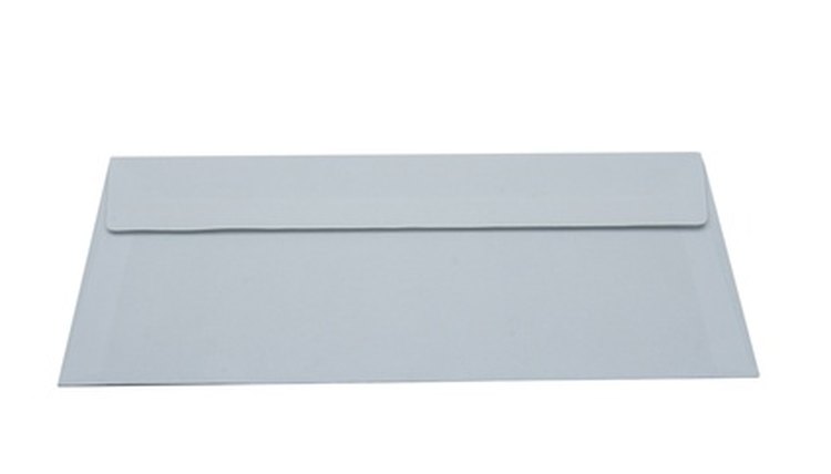 Lay your envelope the long way but with the flap on the bottom.