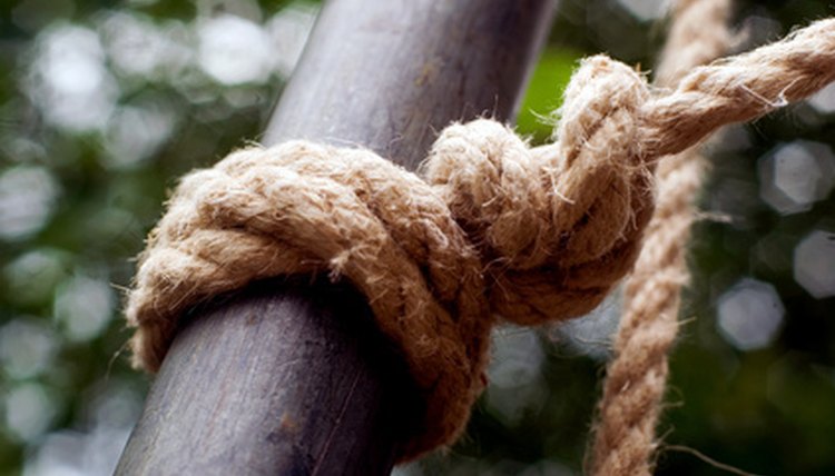 How to Tie Rope Bridge Knots for JROTC | SportsRec