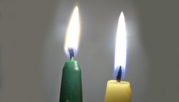 Candle lighting is one part of a National Honor Society Induction.