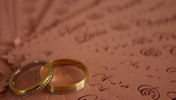 Convalidation of marriage invitations can be worded in a variety of ways.