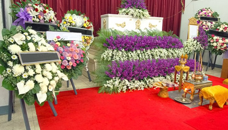 Make a memory board for a deceased person.