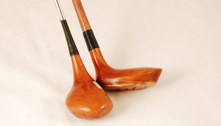 Refinishing old golf clubs can be a rewarding process.