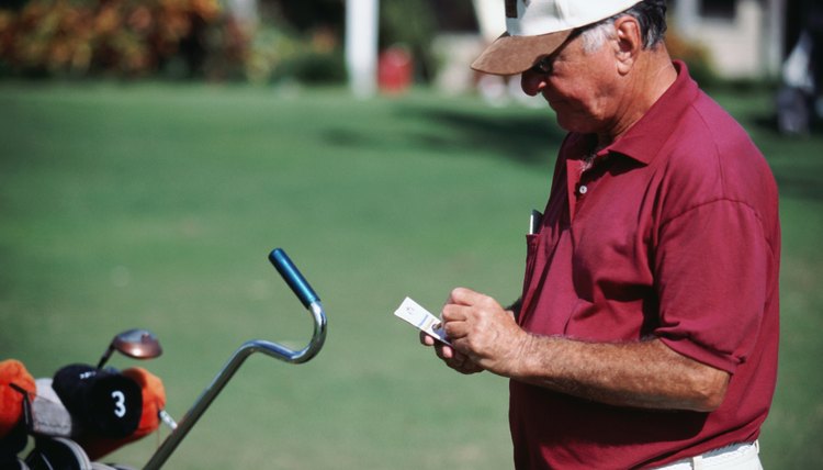 Golf scorecards are the tracking system which determines handicap strokes.