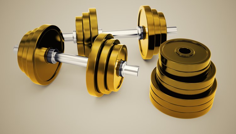 Dumbbells.