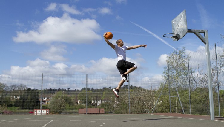 How to Slam Dunk if You Can Touch the Net