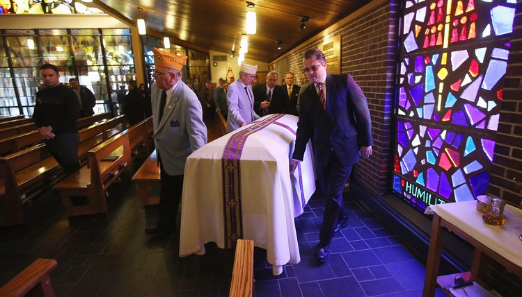 Catholic funerals are highly structured.