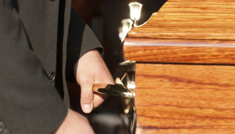 A pallbearer's significant contribution to a funeral deserves written thanks.