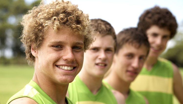 Students learn communication skills during physical education or gym classes.