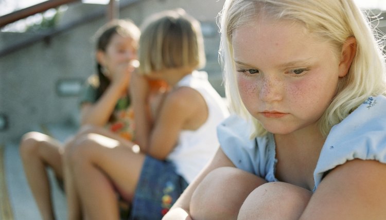 Girls often bully by excluding their friends and beginning campaigns of character assassination.