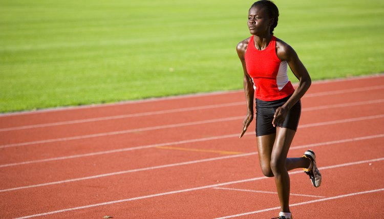 Woman running