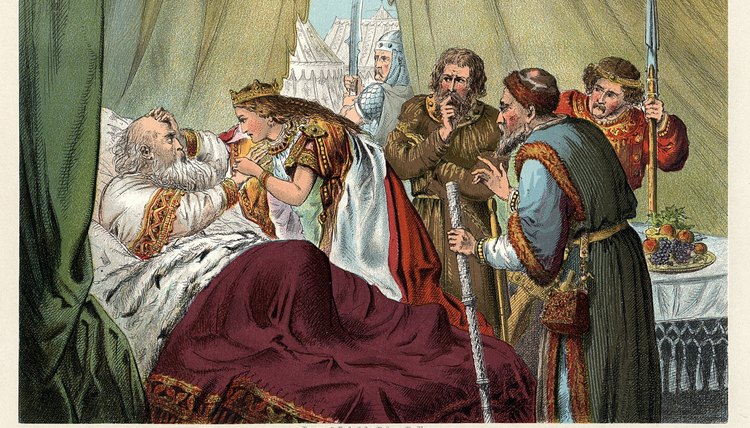 Characters in King Lear face timeless challenges.