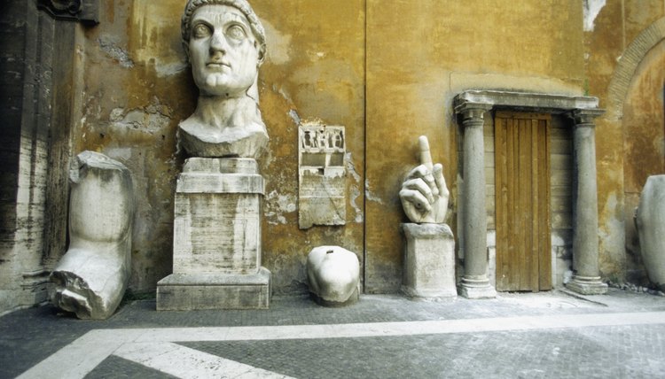 The Emperor Constantine was the first Roman leader baptized as a Christian.