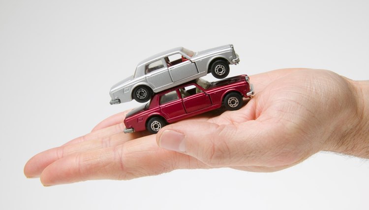 Count and sort toy cars to strengthen his math skills.