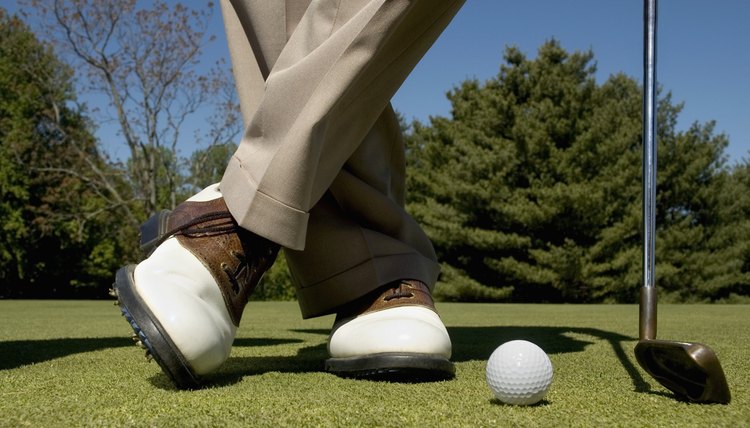 Proper shoes provide golfers with stability in the swing.