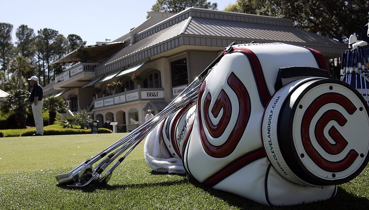 Players carry several different types of clubs in their bag for different situations.