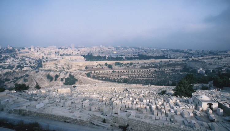 Ancient Jews buried their dead outside the walls of the Holy City in Jerusalem's Kidron Valley.