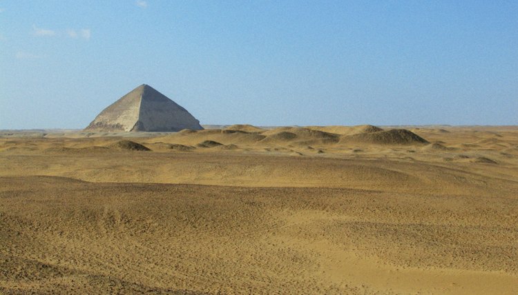 Outlying sections of desert were common burial spots for the poor.
