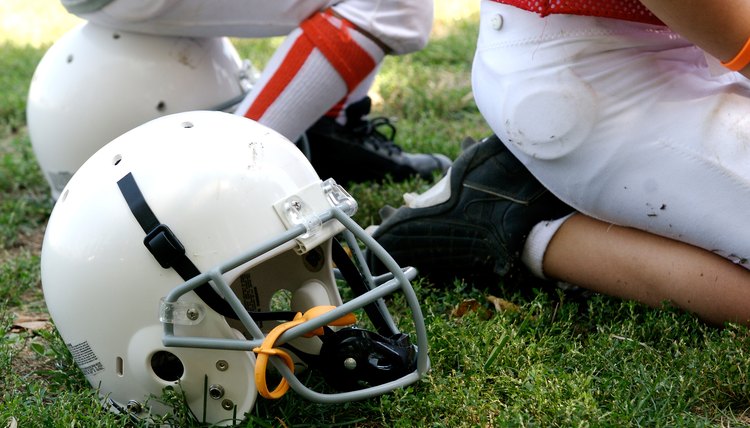 Football and Helmets