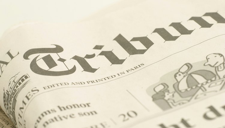 Ask about free space in your local paper.