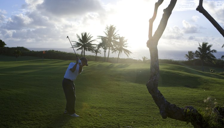 Pitching wedges are versatile clubs with a variety of uses, including pitch shots out of the woods.