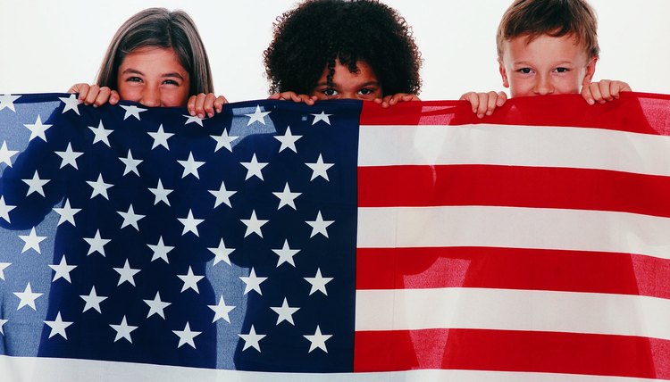 The American Flag represents the nation's history and its future.
