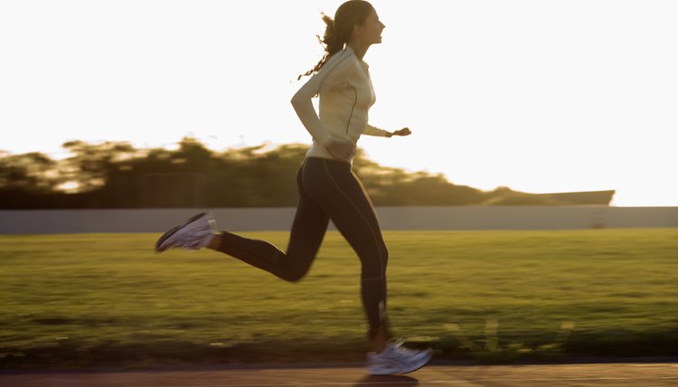 Woman running