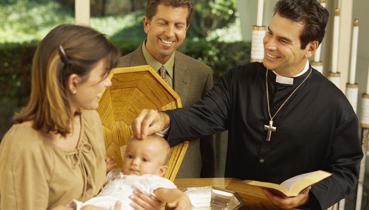 Baby baptism.