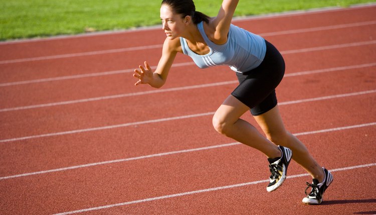 Woman running