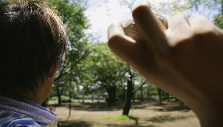 Young Adult Man Throw the Ball