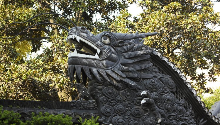 Chinese black dragon