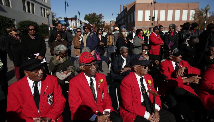 The Tuskegee Airmen were the first African-American military aviators.