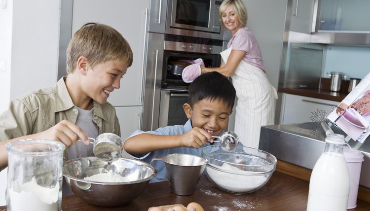 Cooking brings out your kid's creative side.